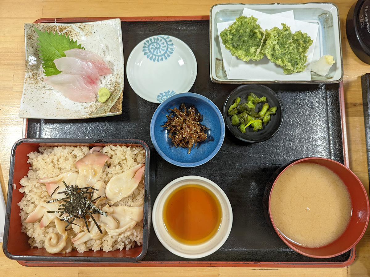 たこ八さん 「松川浦ご膳」