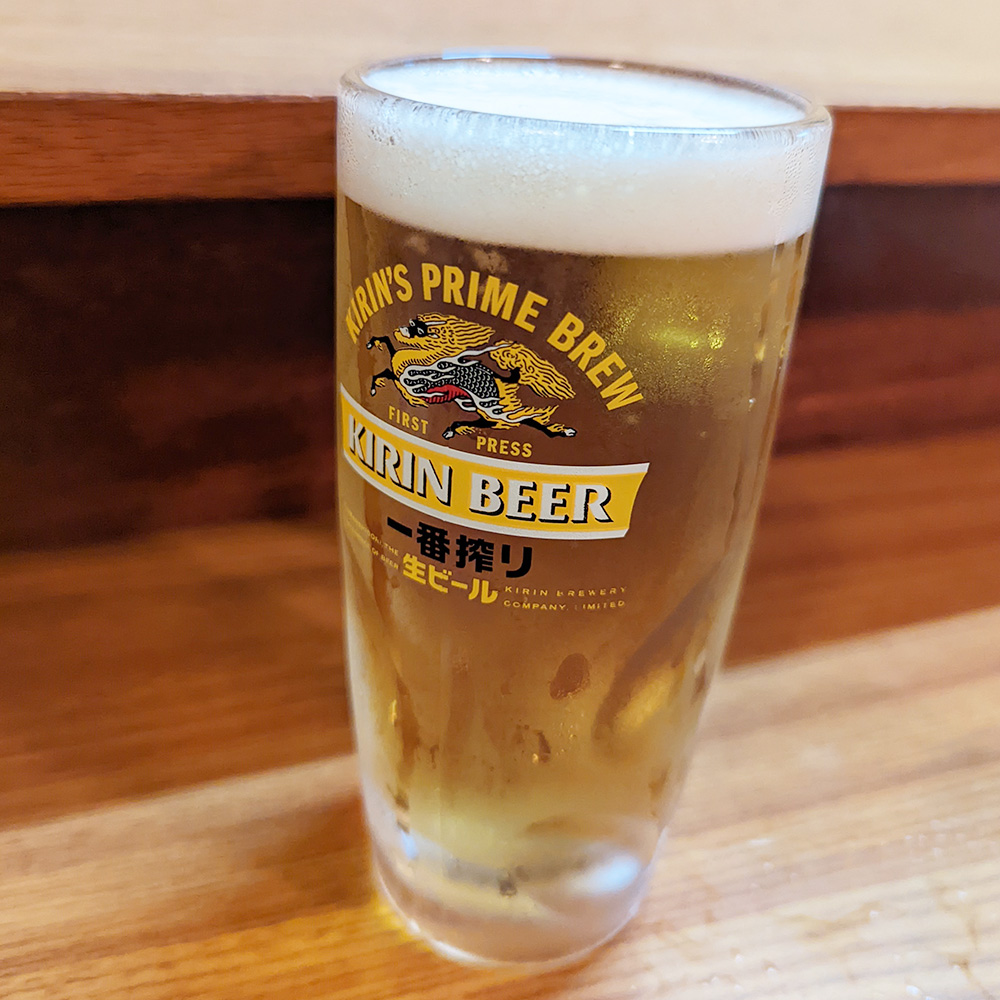 ビール一番搾り
